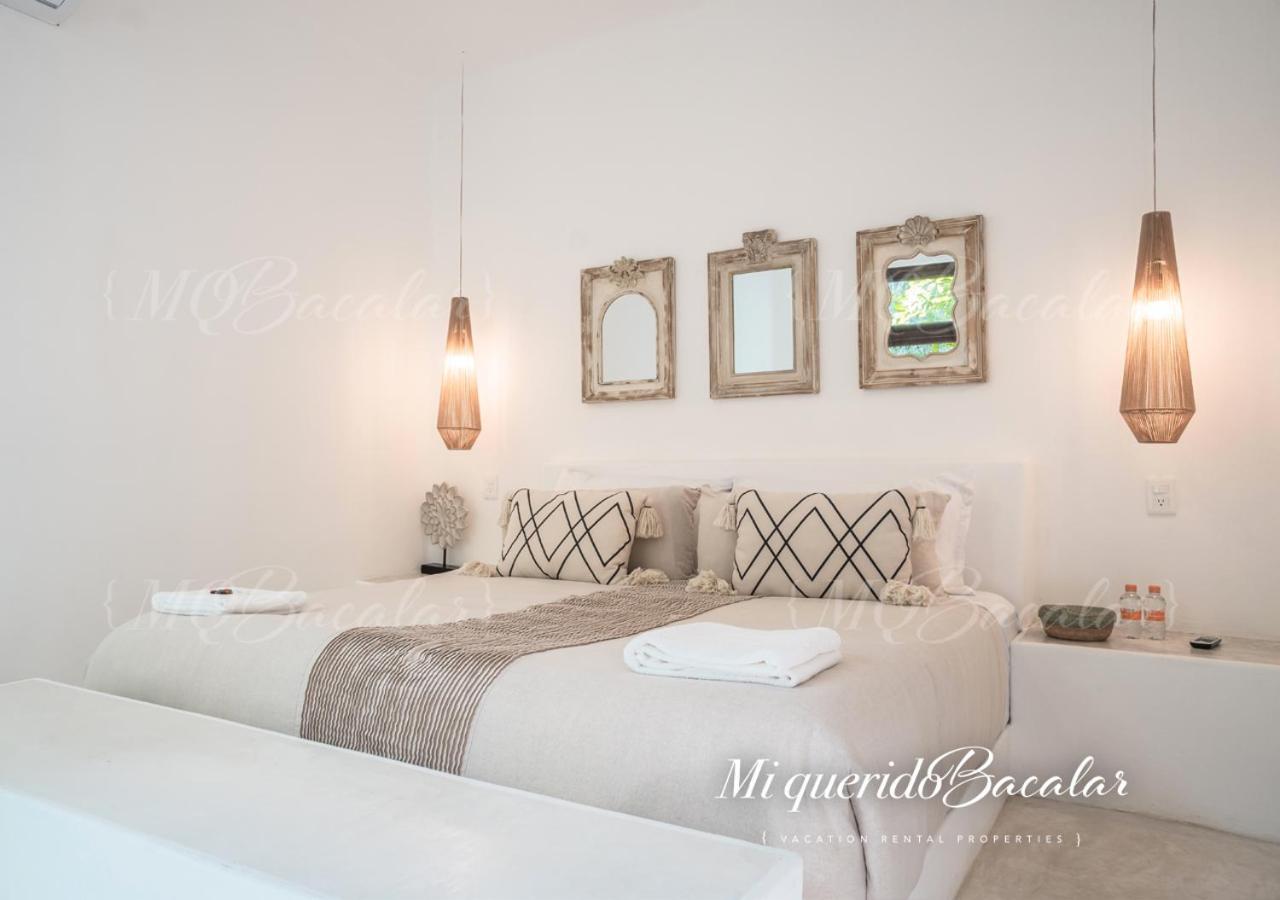 Casa Pibe, Private Jacuzzi, Pier And Rooftop Vila Bacalar Exterior foto